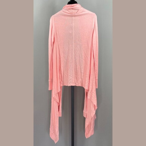 NEW Donna Karan Sweater Womens XS Small pink knit cardigan classic preppy - Picture 10 of 12